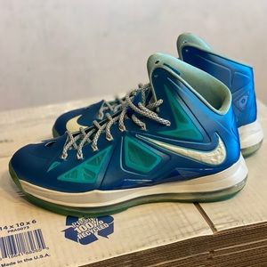Lebron X Blue Diamond
